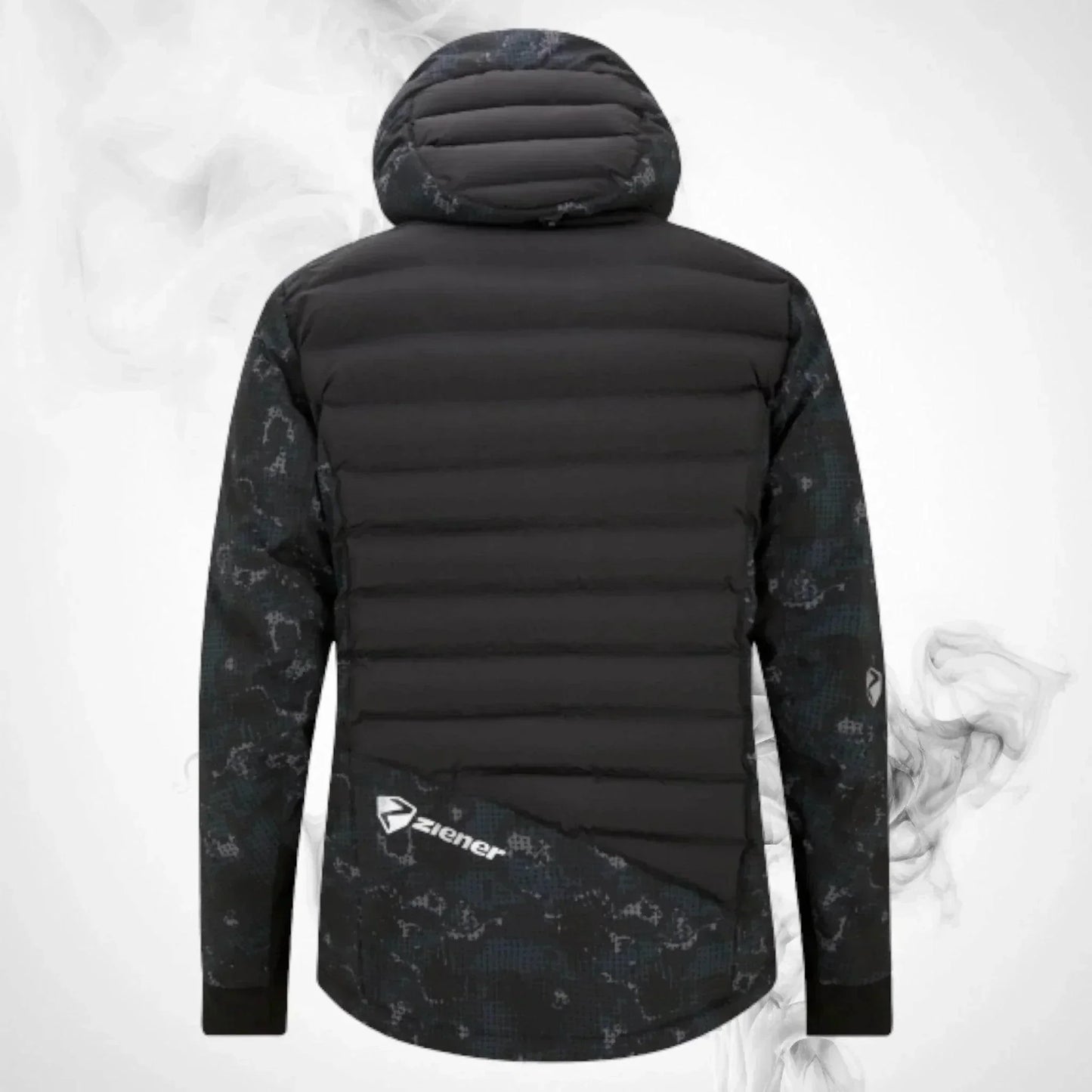 Ski Ziener RCE Coach Jacket Man Black Foggy Print | Dash Racegear