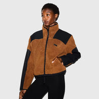 Skims Teddy Jacket Jacket unisex detail view 2 | Dash Racegear — Skims neutral-toned teddy jacket for plush, all-day warm wear