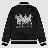 Mumford and Sons Bomber Jacket Bomber Jacket unisex detail view 2 | Dash Racegear — Band-inspired bomber jacket – Mumford and Sons edition