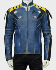Star Trek Beyond Captain Kirk Uniform Jacket Jacket unisex front product view | Dash Racegear — Captain Kirk Uniform Jacket
