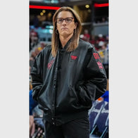 Stephanie White Indiana Fever Stranger Things Jacket Jacket unisex front product view | Dash Racegear — Game Day Meets Hawkins – Indiana Fever Stranger Things Jacket