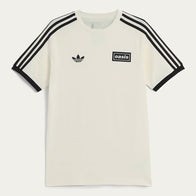 Adidas x Oasis Tour 3-Stripes T-Shirt Shirt unisex detail view 5 | Dash Racegear — Britpop Brilliance – Adidas Cream Tee with 3-Stripes Twist