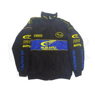 Subaru F1 Racing Y2K Embroidered Bomber Jacket | Dash Racegear