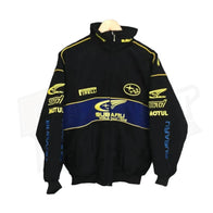 Subaru Racing Vintage Zip Up Unisex Jacket | Dash Racegear