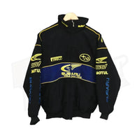 Subaru Racing Vintage Zip Up Unisex Jacket | Dash Racegear