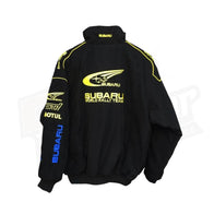 Subaru Racing Vintage Zip Up Unisex Jacket | Dash Racegear