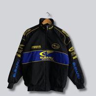 Subaru Rally Vintage Black Jacket | Dash Racegear