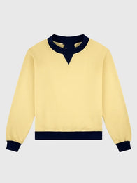 Parke Summerland Two Tone Classic Mockneck Sweatshirt Sweatshirt unisex detail view 3 | Dash Racegear — Two tone mockneck sweatshirt from Parke Summerland 2026 collection with relaxed fit and simple casual style.