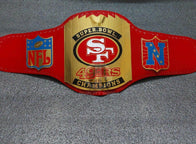 Super Bowl Sf 49ers Championship Inspired Title Belt - 2 | Dash Racegear