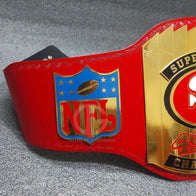 Super Bowl Sf 49ers Championship Inspired Title Belt - 4 | Dash Racegear