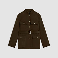Surface S02 Gugu Mbatha-Raw Belted Jacket Jacket unisex detail view 2 | Dash Racegear — Gugu Mbatha-Raw Belted Jacket from Surface Season 2