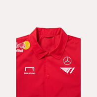 2025 T1 Uniform Red Jacket Jacket unisex detail view 3 | Dash Racegear — Champion Energy – T1 2025 Red Uniform Jacket