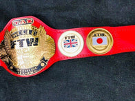 TAZ FTW World Wrestling Championship Inspired Belt 2mm brass adult size - 4 | Dash Racegear