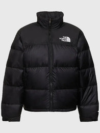 The North Face Puffer Jacket 700 Puffer Jacket unisex detail view 2 | Dash Racegear — Recreated Retro Nuptse 700 jacket featuring bold puffed construction and a structured cold-weather profile