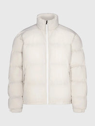 The North Face x Skims 1996 Nuptse Jacket Jacket unisex detail view 5 | Dash Racegear — The North Face × SKIMS Grey 1996 Nuptse Jacket designed with classic down-inspired shaping for elevated urban winter outfits.