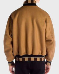 Power Book II Ghost Tariq St Patrick Brown Jacket Jacket unisex detail view 2 | Dash Racegear — Tariq St Patrick Brown Jacket
