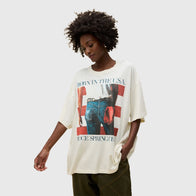 Taylor Swift Born In The Usa Graphics T-Shirt Shirt unisex detail view 2 | Dash Racegear — Taylor Swift printed T-shirt blending pop culture and nostalgia