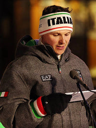 EA7 Emporio Armani Team Italy Opening Ceremony Jacket Jacket unisex detail view 4 | Dash Racegear — EA7 Emporio Armani grey wool bomber jacket for Team Italy fans, perfect for Winter Olympics events.