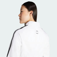 Teamgeist Adicolor Cropped Track Jacket Jacket unisex detail view 8 | Dash Racegear — White cropped women’s track jacket from Adidas Teamgeist Adicolor 2025