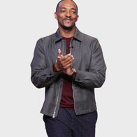 The Jennifer Hudson Show 2025 Anthony Mackie Jacket Jacket unisex detail view 4 | Dash Racegear — Anthony Mackie Outerwear – The Jennifer Hudson Show Fashion