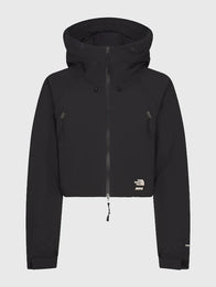 The North Face x Skims Insulated Shell Jacket Jacket unisex front product view | Dash Racegear — The North Face x SKIMS Women’s 2025 Black Insulated Puffer Jacket with quilted warmth, perfect for cold urban days.