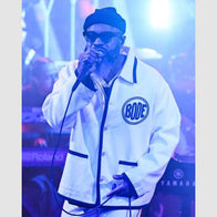 The Tonight Show Starring Jimmy Fallon Black Thought Jacket Jacket unisex front product view | Dash Racegear — Black Thought Jacket Appearance on The Tonight Show