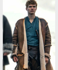 The Wheel Of Time Rand al Thor Leather Coat Coat unisex detail view 4 | Dash Racegear — The Wheel Of Time Rand al Thor Brown Coat
