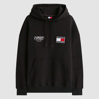 Tommy Hilfiger F1 Movie Graphic Hoodie Jacket unisex front product view | Dash Racegear — Tommy Hilfiger hoodie celebrating F1 The Movie launch