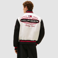 Tommy Hilfiger F1 Movie Racing Varsity Jacket Varsity Jacket unisex detail view 10 | Dash Racegear — Tommy Hilfiger outerwear with F1 racing graphics and varsity style