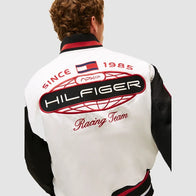 Tommy Hilfiger F1 Movie Racing Varsity Jacket Varsity Jacket unisex detail view 5 | Dash Racegear — F1 The Movie jacket in classic varsity cut by Tommy Hilfiger