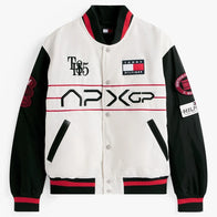 Tommy Hilfiger F1 Movie Racing Varsity Jacket Varsity Jacket unisex detail view 9 | Dash Racegear — Bold racing varsity jacket from Tommy Hilfiger x F1 collab