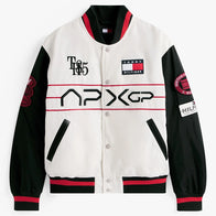 Tommy Hilfiger F1 Movie Racing Varsity Jacket Varsity Jacket unisex detail view 9 | Dash Racegear — Bold racing varsity jacket from Tommy Hilfiger x F1 collab