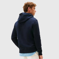 Tommy Hilfiger Flag Logo Zip Hoodie Hoodie unisex detail view 3 | Dash Racegear — Zip-up hoodie from Tommy Hilfiger with iconic flag emblem