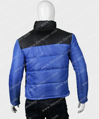 Top Boy S03 Jamie Jacket Jacket unisex detail view 4 | Dash Racegear — Top Boy S03 Jamie Blue Puffer Jacket