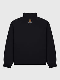 Aimé Leon Dore x Porsche Black Track Jacket Jacket unisex detail view 2 | Dash Racegear — Aimé Leon Dore x Porsche premium black sports jacket