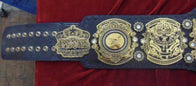 Triple Crown World Heavyweight Championship Leather Belt - 6 | Dash Racegear