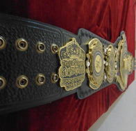 Triple Crown World Heavyweight Championship Leather Belt - 2 | Dash Racegear