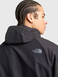 North Face Trishull Jacket Jacket unisex detail view 7 | Dash Racegear — The North Face Trishull Woven Full-Zip Hooded Jacket Black Men’s featuring lightweight build and clean outdoor design.