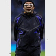 UEFA Champions League Spike Lee Jacket Jacket unisex front product view | Dash Racegear — Exclusive UEFA Champions League Jacket Inspired by Spike Lee
