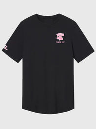 UNRL x Grass League Tampa Bay Swamp Dawgs T-Shirt Shirt unisex front product view | Dash Racegear — UNRL x Grass League Tampa Bay Swamp Dawgs 2026 black T-shirt, bold cotton fanwear for sporty street style and casual everyday comfort