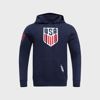US Soccer Double Knit Hoodie Hoodie unisex front product view | Dash Racegear — US Soccer Double Knit Hoodie