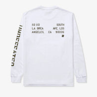 Undefeated Stencil Long Sleeve T-Shirt Shirt unisex detail view 2 | Dash Racegear — Modern Streetwear – Undefeated Stencil Logo Long Sleeve Shirt