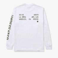 Undefeated Stencil Long Sleeve T-Shirt Shirt unisex detail view 2 | Dash Racegear — Modern Streetwear – Undefeated Stencil Logo Long Sleeve Shirt