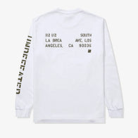 Undefeated Stencil Long Sleeve T-Shirt Shirt unisex detail view 2 | Dash Racegear — Modern Streetwear – Undefeated Stencil Logo Long Sleeve Shirt