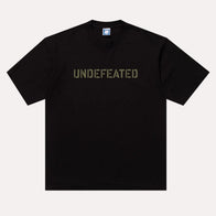 Undefeated Stencil Short Sleeve T-Shirt Shirt unisex detail view 5 | Dash Racegear — Undefeated Stencil Short Sleeve Black T-Shirt – Urban Classic