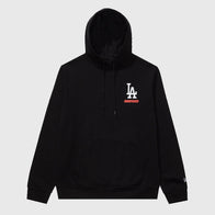 Undefeated x NE x Dodgers Stacked Logo Hoodie Hoodie unisex detail view 5 | Dash Racegear — Dodgers hoodie stacked logo edition from Undefeated and NE