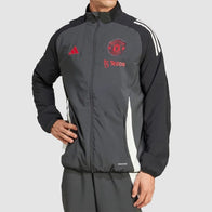 2025 Manchester United Training Jacket Jacket unisex front product view | Dash Racegear — 2025 Season Man Utd Jacket – Training Wear Edition