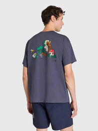 Adidas Terrex Nature Logo Graphic T-Shirt Shirt unisex detail view 3 | Dash Racegear — 2026 grey Adidas Terrex Nature T-shirt, lightweight cotton and unisex fit, great for outdoor enthusiasts.