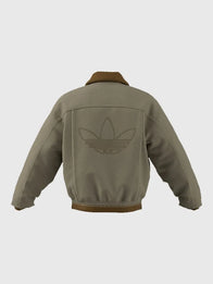 Adidas Chinese New Year Crafted Jacket Jacket unisex detail view 4 | Dash Racegear — Adidas SS26 crafted bomber jacket in an oversized fit inspired by Chinese New Year aesthetics