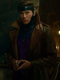Avengers: Doomsday Gambit Coat Coat unisex detail view 4 | Dash Racegear — Gambit Trench Coat Avengers: Doomsday Channing Tatum 2026 Brown edition with detailed cuffs and long profile